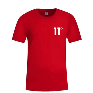 11 Letter Printed  T Shirt Men Fashion O-neck T-shirt Summer 2019 Streetwear Loose Oversized Tshirt Men