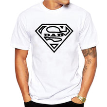 Load image into Gallery viewer, Super dad T Shirts Men Tops Casual Model Father&#39;s Day Tshirt Short Sleeve Funny papa Dady Gift T-shirt  Shirt Homme
