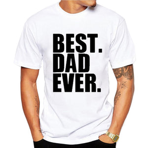 Super dad T Shirts Men Tops Casual Model Father's Day Tshirt Short Sleeve Funny papa Dady Gift T-shirt  Shirt Homme