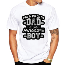 Load image into Gallery viewer, Super dad T Shirts Men Tops Casual Model Father&#39;s Day Tshirt Short Sleeve Funny papa Dady Gift T-shirt  Shirt Homme
