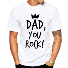 Load image into Gallery viewer, Super dad T Shirts Men Tops Casual Model Father&#39;s Day Tshirt Short Sleeve Funny papa Dady Gift T-shirt  Shirt Homme
