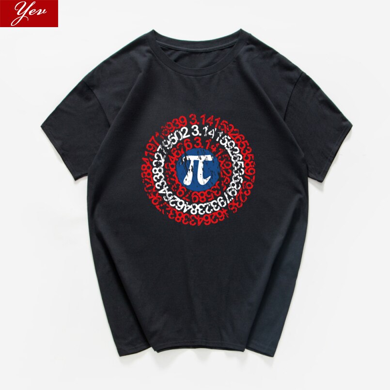 Pi Math Novelty T Shirt Men's Breathable cotton Loose  Tee shirts homme Geek Style Tshirt Nerd streeetwear Casual Men Tshirts