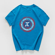 Load image into Gallery viewer, Pi Math Novelty T Shirt Men&#39;s Breathable cotton Loose  Tee shirts homme Geek Style Tshirt Nerd streeetwear Casual Men Tshirts
