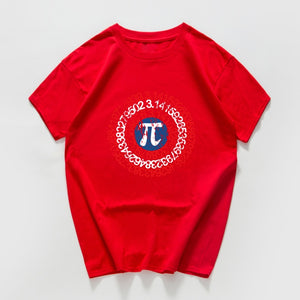 Pi Math Novelty T Shirt Men's Breathable cotton Loose  Tee shirts homme Geek Style Tshirt Nerd streeetwear Casual Men Tshirts
