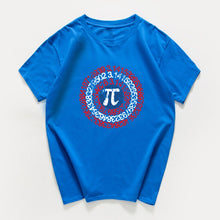 Load image into Gallery viewer, Pi Math Novelty T Shirt Men&#39;s Breathable cotton Loose  Tee shirts homme Geek Style Tshirt Nerd streeetwear Casual Men Tshirts
