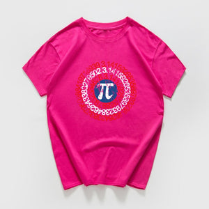 Pi Math Novelty T Shirt Men's Breathable cotton Loose  Tee shirts homme Geek Style Tshirt Nerd streeetwear Casual Men Tshirts